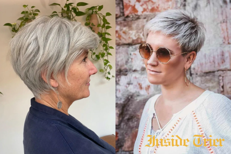 Ab 60 fransig pflegeleicht Kurzhaarfrisuren Frauen frech
